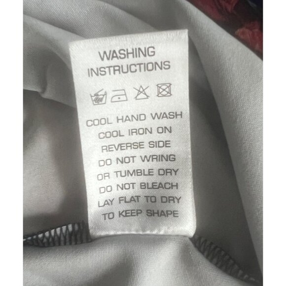 Koh Koh Womens Floral High Neck Maxi Dress Sleeveless Dark Blue Multi-Color 2XL - Picture 12 of 16